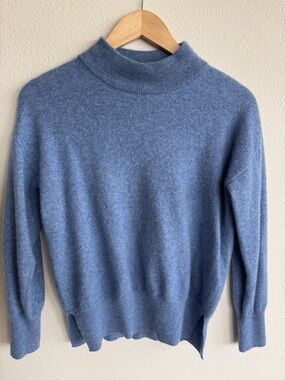 Galeria 100% Cashmere Mock Neck Sweater